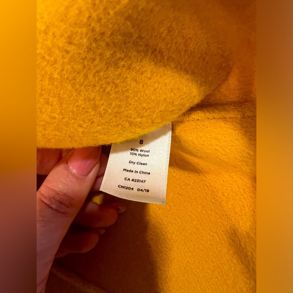 Talbots Double Faced Wool Coat - Picture 5 of 8